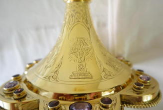 Antique Irish Gothic Chalice
